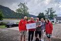 Rescued man thanks Kintail Mountain Rescue with generous donation
