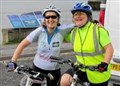 Hurtle duo raise £4,200 for Dingwall causes
