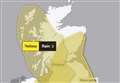 Yellow warning for heavy rain issued by the Met Office - warns of transport disruption and flooding