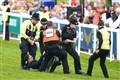Animal rights activist who ran on to track at Epsom ‘endangered’ security