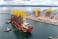 Colossal Moray East wind farm parts arrive in the Cromarty Firth