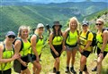 PICTURES: Sense of achievement wins over blisters as fundraising group takes on second day of Croatia mountain trek challenge 