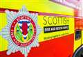 Firefighters tackle fire at house in Ross-shire