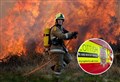 Wildfire risk "very high" as warning issued for Inverness and parts of Highlands