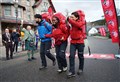 WATCH: Emma, Oti and Rylan’s Red Nose Day Cairngorm challenge heads off from Braemar