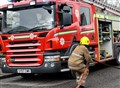 Firefighters battle Highland garden centre blaze