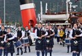 PICTURES: Waverley paddle steamer welcomed to Highlands by Kyle pipe band