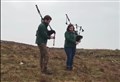 Wester Ross pipers play poignant tribute to NHS 