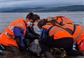 Father and daughter from Black Isle among team who help save dolphin in the Beauly Firth 