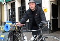 Highland long-distance cyclist hopes to be back in Scotland tomorrow
