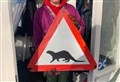 Look what happened after public learned of stolen Wester Ross wildlife sign shocker 