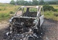 Fire service called to abandoned car on fire in Applecross