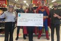 Evanton superheroes give boost to mental health charity