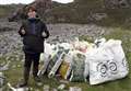 Wester Ross eco-warrior (14) inspired to fight 'plastic tide' at Highland beach