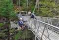 Visitor-magnet Wester Ross gorge bridge reopens after £10,000 overhaul