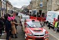 VIDEO - Dingwall town centre hosts parade of drivers at 2022 Snowman Rally