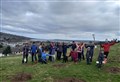 PICTURES: 80-plus volunteers contribute to 'astounding success' as 7200 trees planted at Ross-shire town 