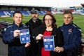 Highland football rivals unite to back domestic abuse drive