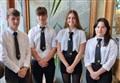 Plockton High School prefects are ready for action