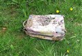 Pink suitcase pulled out of Dingwall drain