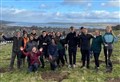 'It's a wrap!' – Dingwall Community Woodland planted as last 1000 trees go in the ground 