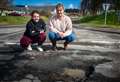 Crumbling roads cause 'hole' lot of misery