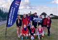 Ross County girls' coach presented with award