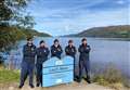 Royal Navy crew revel in the views of the Highlands