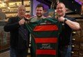 South African rugby legend pops in to Highland bar
