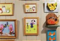 Children's art in the frame at Wester Ross venue