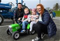 Strictly contestant pulling for charities with tractor run across Easter Ross