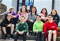 PICTURES: P7 pupils pose for pictures to celebrate step up to S1
