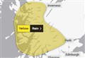 Heavy rain warning issued by the Met Office