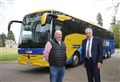 New luxury Mercedes coach for Ullapool to Inverness Citylink bus route