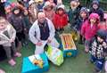 Tain nursery kids are treated to visit from beekeeper