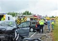 Tain crash motorist cut from wreckage