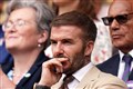 David Beckham, Bear Grylls and Lord Bragg among stars at day three of Wimbledon