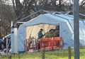Possible coronavirus checking tent erected at Raigmore Hospital