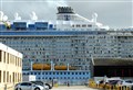 PICTURE: What a whopper! Cruise liner – complete with giraffe – turns heads in Easter Ross