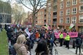 Small boat asylum seeker condemns Braverman at XR rally outside Home Office