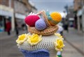 Easter celebrations underway with yarn-bombing on Dingwall High Street