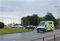 BREAKING: Police on the scene of car crash on the A9 at Longman Roundabout in Inverness