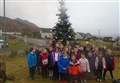 Wester Ross kids celebrate as community Christmas tree welcomes locals and visitors alike