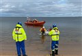 WATCH: rescue of two boys in drifting dingy in Beauly Firth after its engine failed.