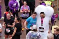 Jake Quickenden ‘soaked to the bone’ after running London Marathon as giant bone