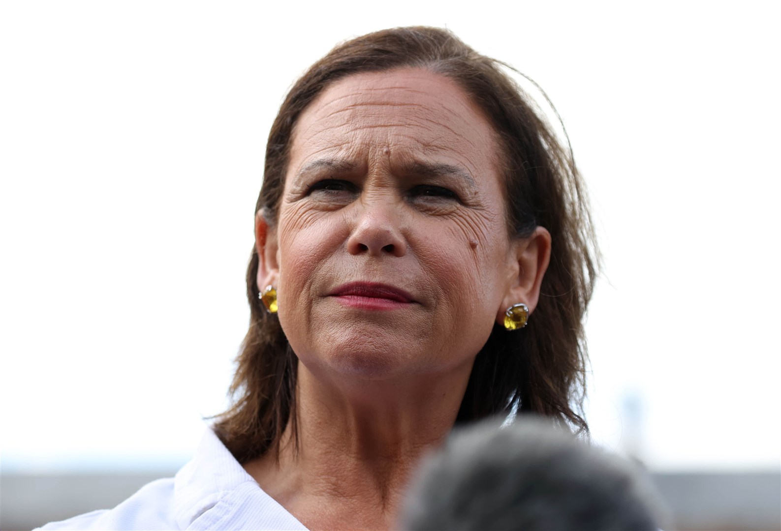 Sinn Fein president Mary Lou McDonald insisted the NI Protocol was working in its current form (Liam McBurney/PA)