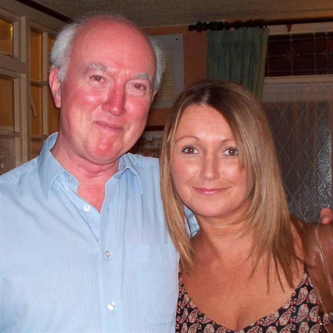 Peter Lawrence, shown with his daughter Claudia, campaigned for families after she went missing (Family handout/North Yorkshire Police/PA)