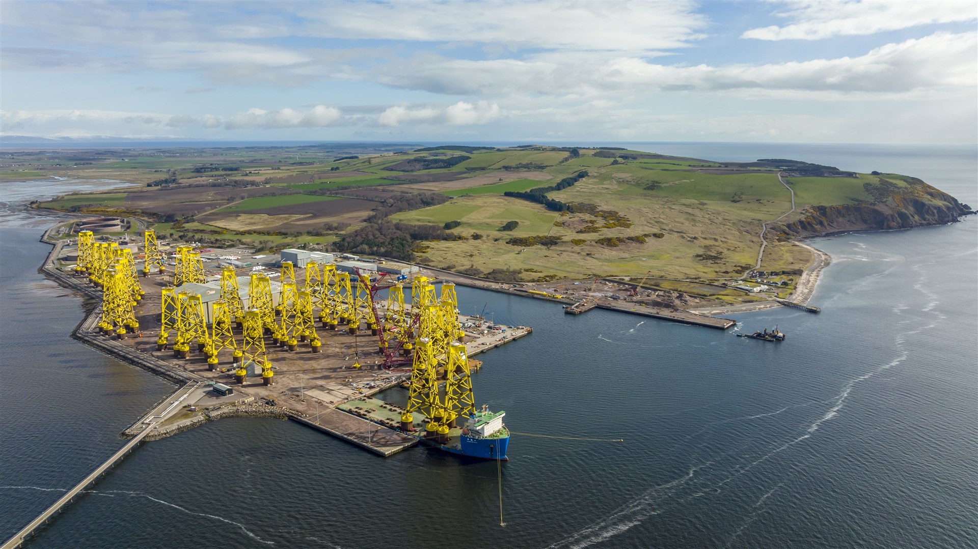 Port of Nigg on Cromarty Firth.