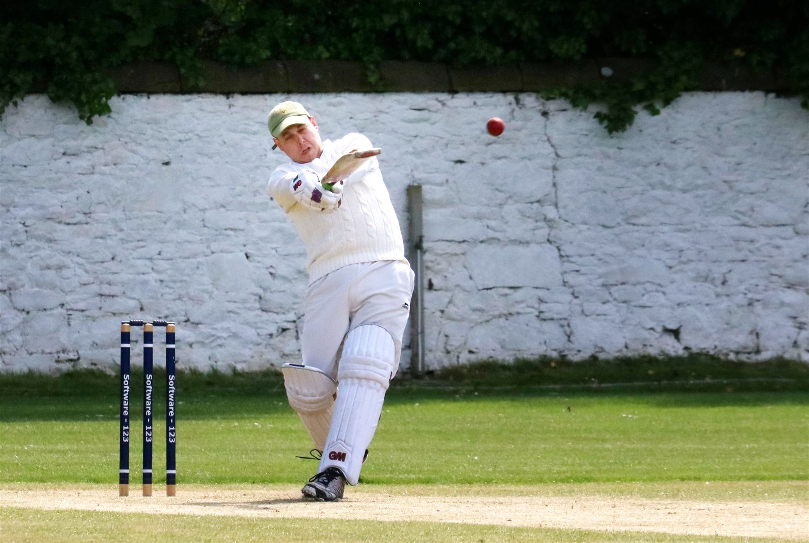 Ross County captain Graeme Carney played a leading role with the bat in the semi final against Northern Counties. Picture: James Mackenzie