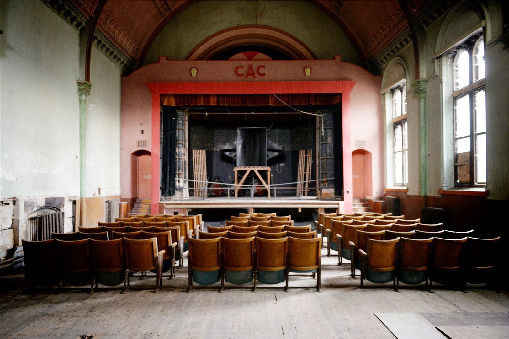 Tain Picture House..Interior of Tain Picture House..Picture: James Mackenzie..